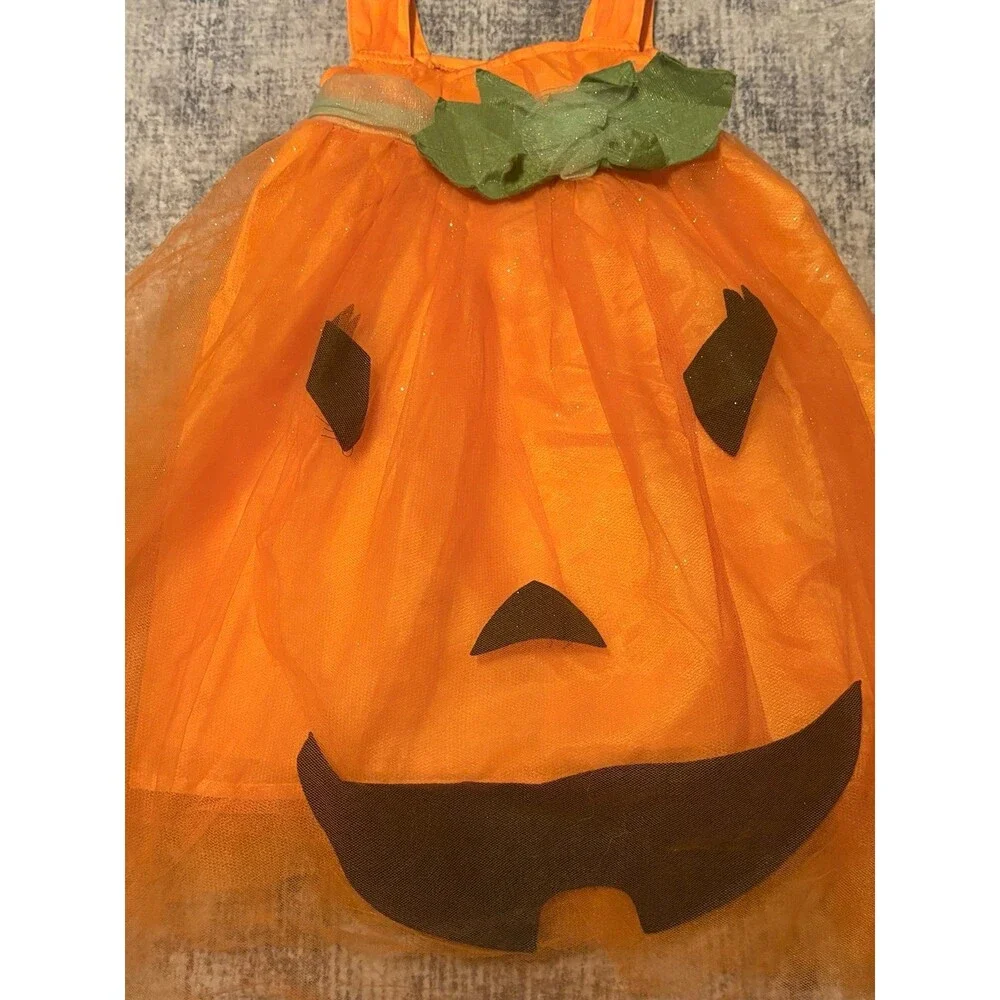 Pottery Barn Kids Pumpkin Halloween Costume Dress Size 3T